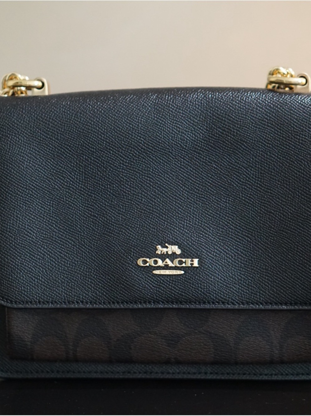 COACH Klare Crossbody bag Signature coated canvas - Picture 2 of 13